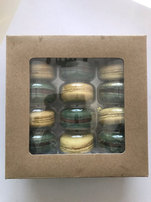 NEW: Lemon Curd AND Chocolate French Macarons (Box of 12) Evelyn R. Cooke - The #EvCooks Store