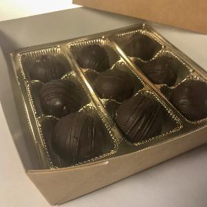 Caramel Mous au Chocolate Truffles (Dark) Evelyn R. Cooke - The #EvCooks Store