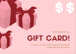 Gift Card Evelyn R. Cooke - Pastry Art